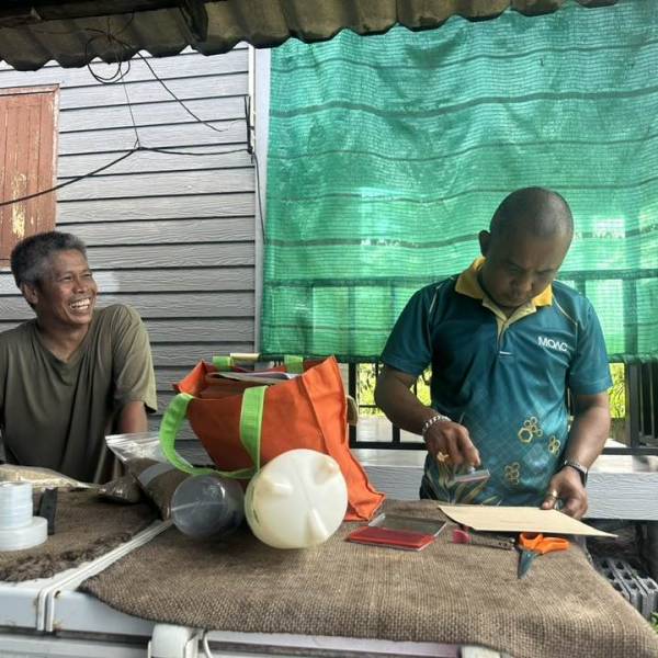 เก็บตัวอย่างอาหารสัตว์