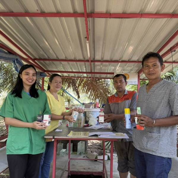 ตรวจต่ออายุรับรองฟาร์มปลอดโรคบรูเซลลา และทดสอบโรคข้ออักเสบและสมองอักเสบในแพะ